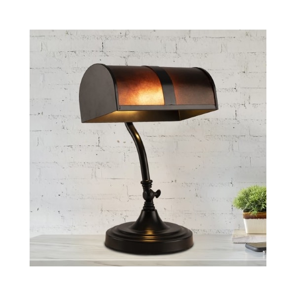 Hastings Home Mission Style Bankers LED Desk Lamp 195424JEH - main